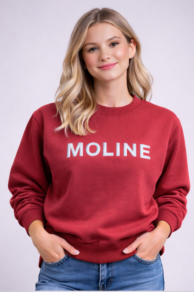 Moline crew sweatshirt
