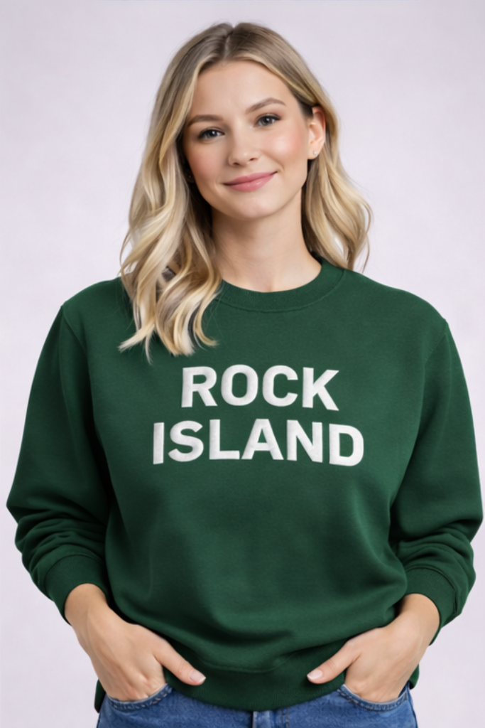Rock Island crew sweatshirt