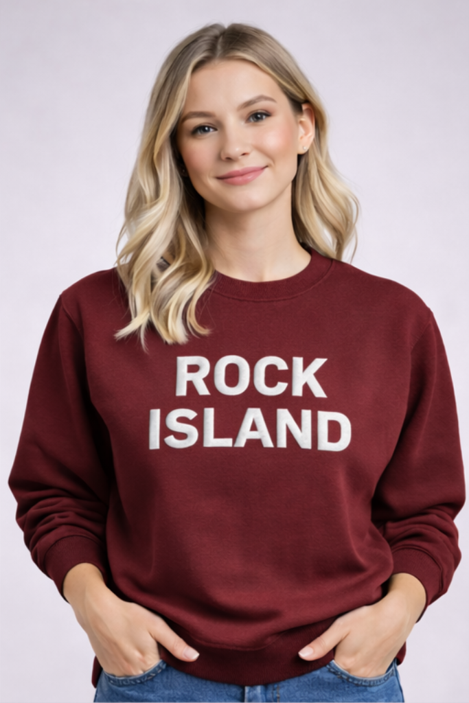Rock Island crew sweatshirt