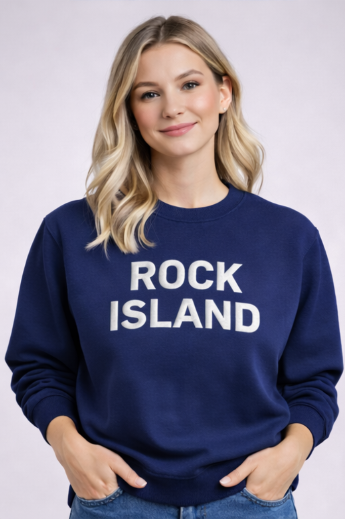 Rock Island crew sweatshirt