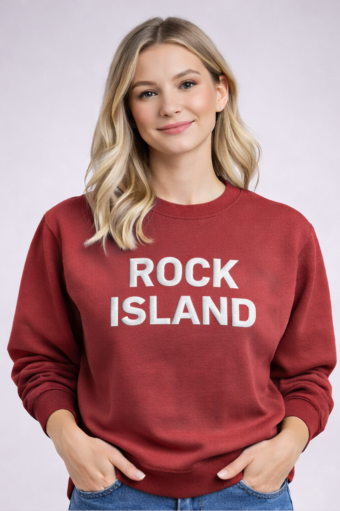 Rock Island crew sweatshirt