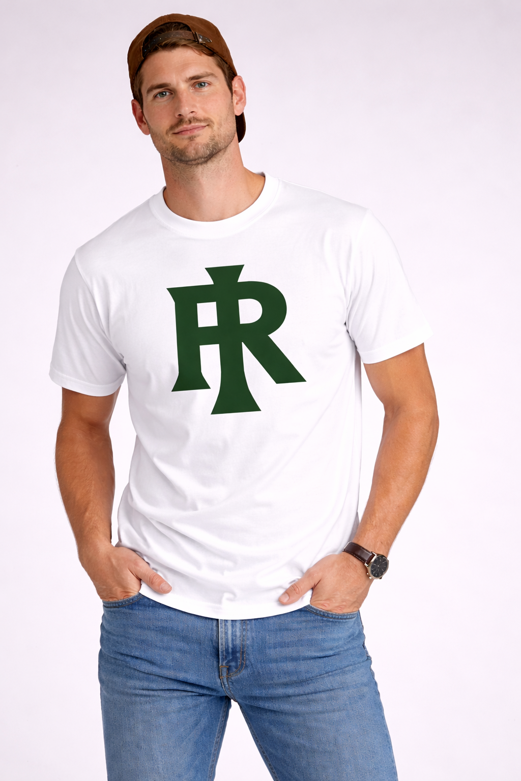 Rock Island Independents original logo t-shirt (white)