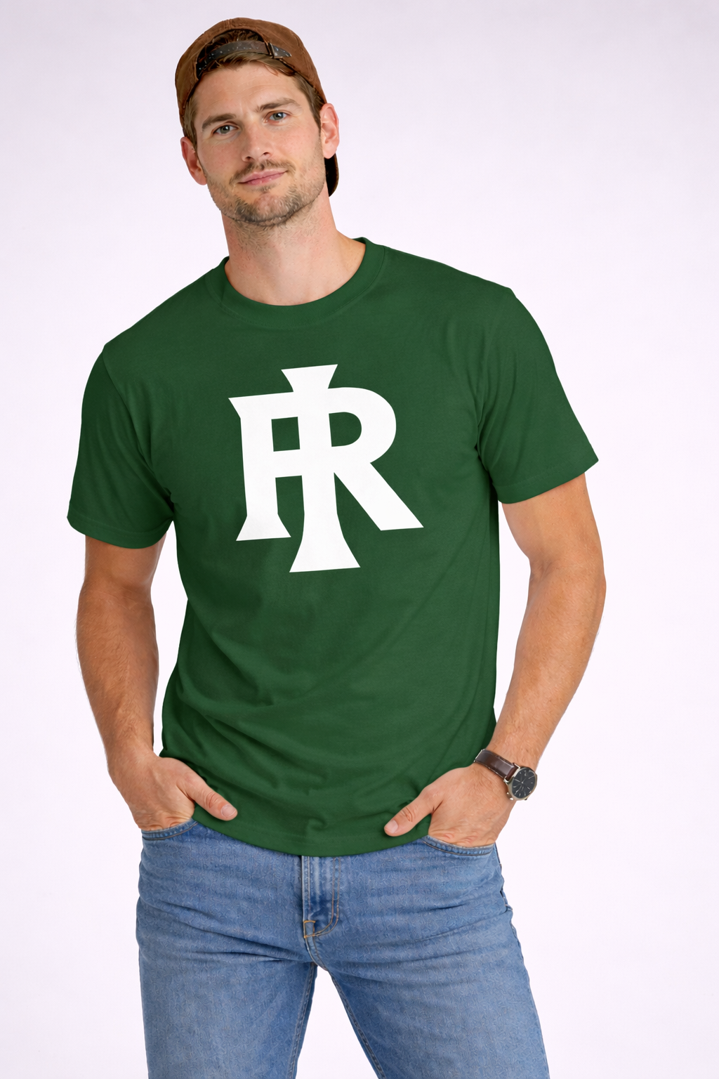 Rock Island Independents original logo t-shirt (green)