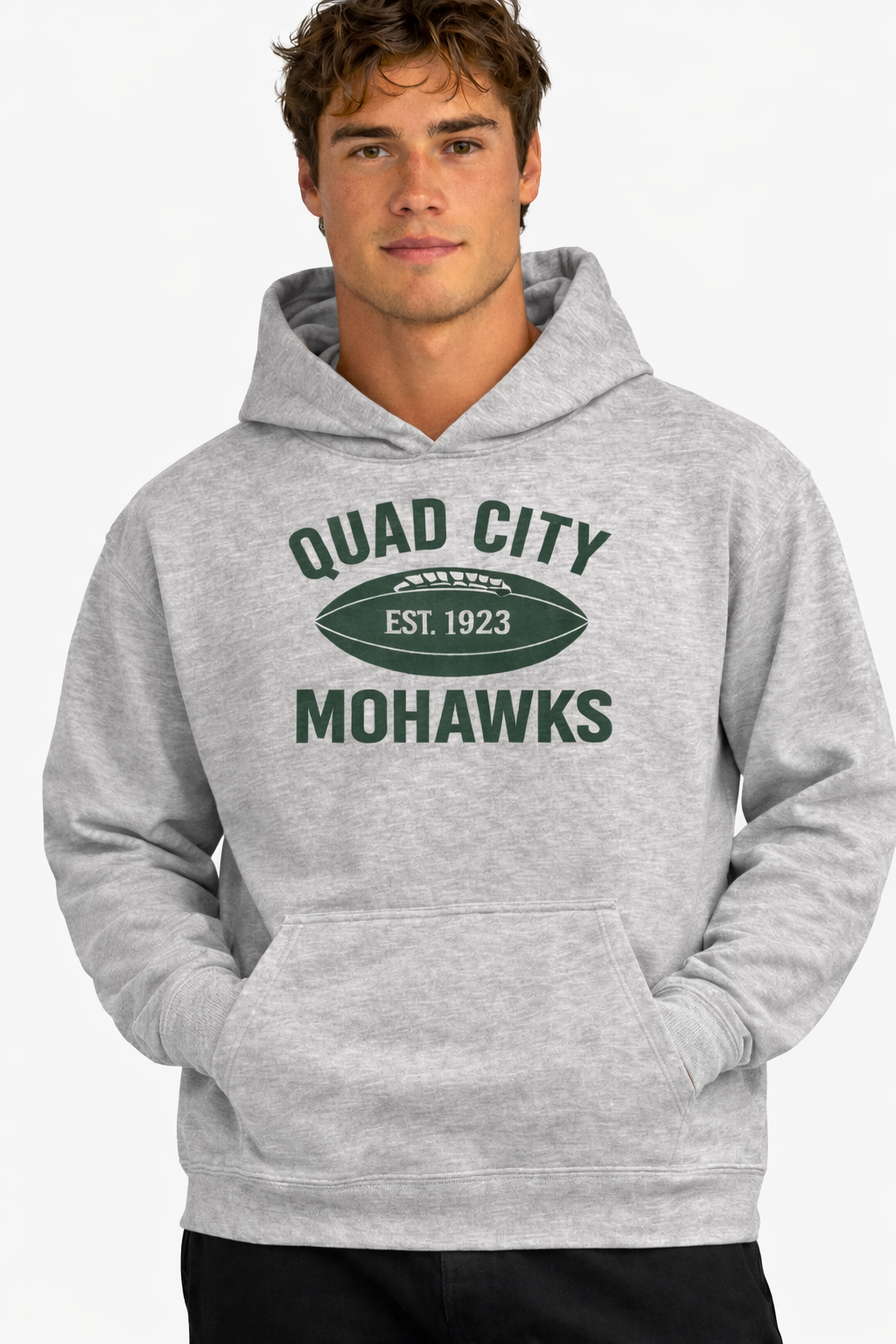 Quad City Mohawks Heritage Hoodie