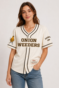 Davenport Onion Weeders Retro Baseball Jersey