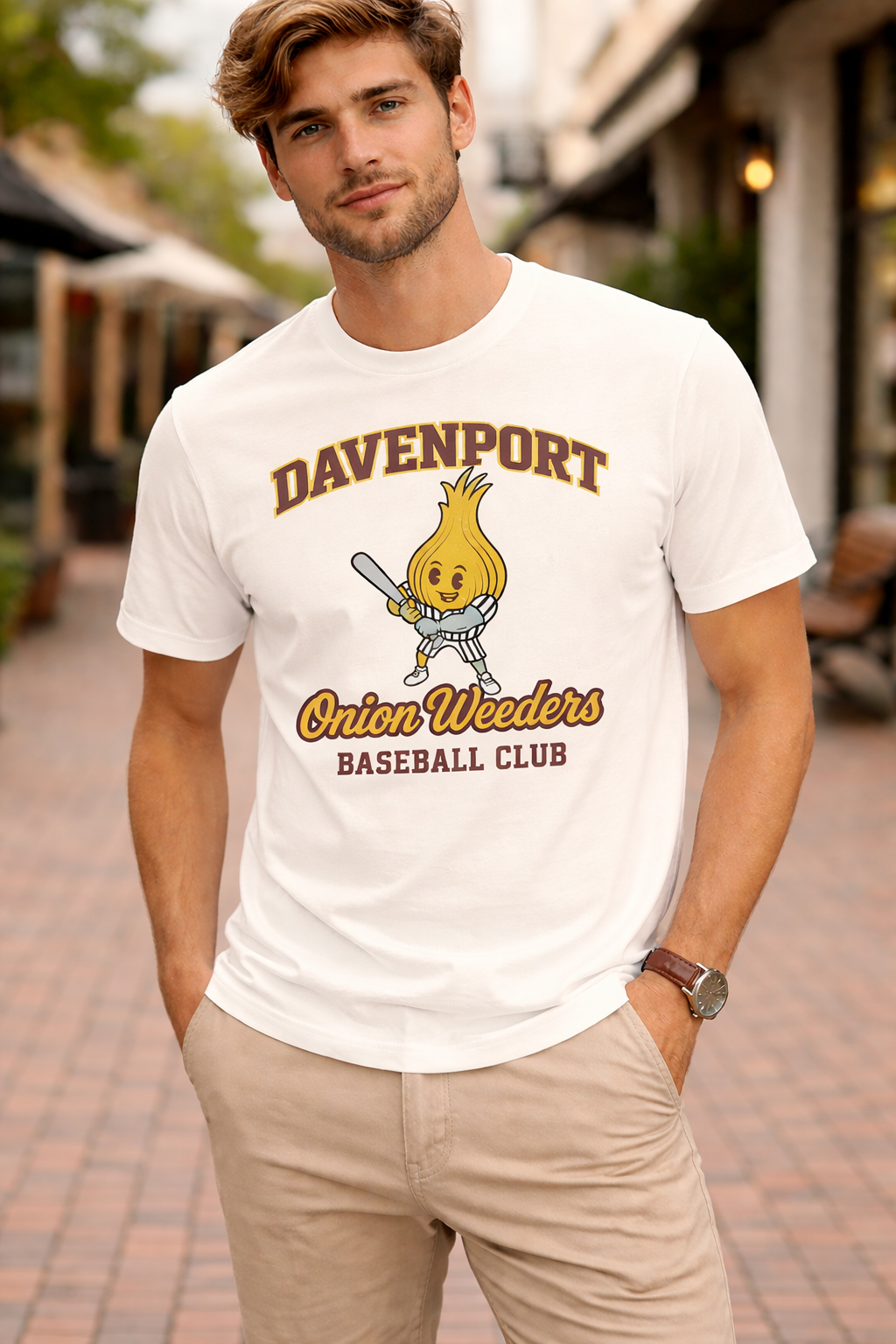 Davenport Onion Weeders Baseball Team t-shirt
