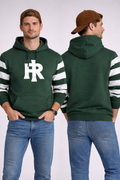 Rock Island Independents iconic striped hoodie original logo