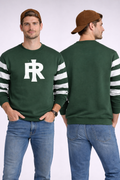Rock Island Independents iconic striped crew original logo